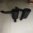 Made China Superior Quality Grey Excavator Parts Digger Exhaust Silencer Muffler