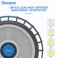 Sinozoc  led high bay light fixture 10 years experience 100w 150w 200w high bay light