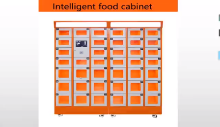 High Quality Cold Rolled Steel  Electronic Food Locker For Restaurant/Supermarket