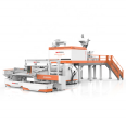 Fully automatic high speed 2000mm 3 layer stretch film production line