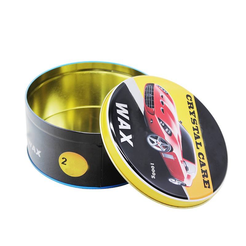 Capacity of 150g,250g,300g round empty car wax tin can container