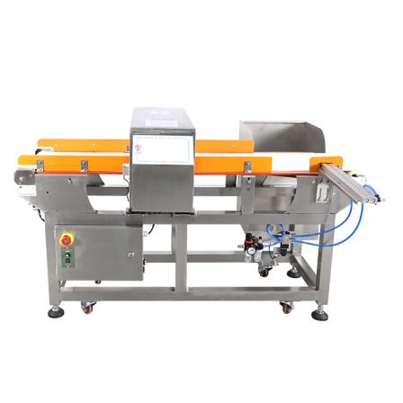 Full automatic auto setting tunnel metal detector machine for food industry