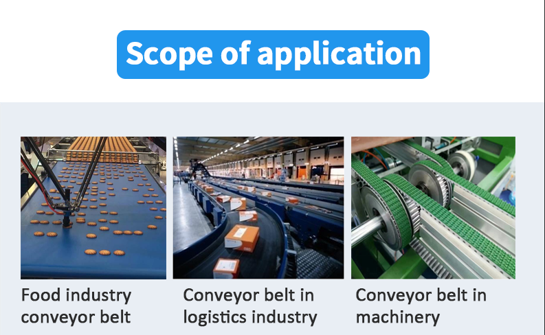 Annilte  High Friction conveyor belt wear resistance green pvc  rough top  grass grip pattern conveyor belt