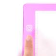 2020 New Product A4 Acrylic Pink LED drawing board magnetic Light Box LED Drawing pad light tracing Sketching drawing toys