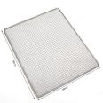 Outdoor Barbecue Stainless Steel 304 Anti Rust Crimped Wire Mesh Netting 17''x17''