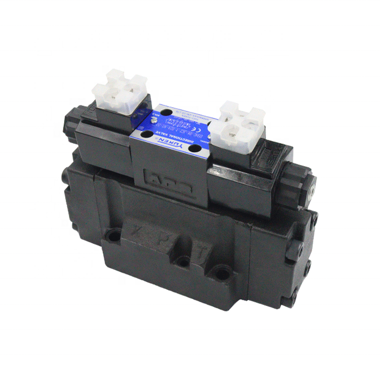 Hydraulic valve three position four way dhsg-10-3c2 - 10-3c4 3c6 24 V oil research Yuken electromagnetic directional valve
