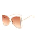 Sunglasses 2021 women Oversized Lens Color Ocean Sun Glasses Luxury Pearl Legs Brand Designer  Fashion Sunglasses Newest