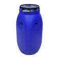 110L plastic barrel square jerrycan HDPE blue bucket open top 110 KGS  drum  customized 110 liters tank chemical food water