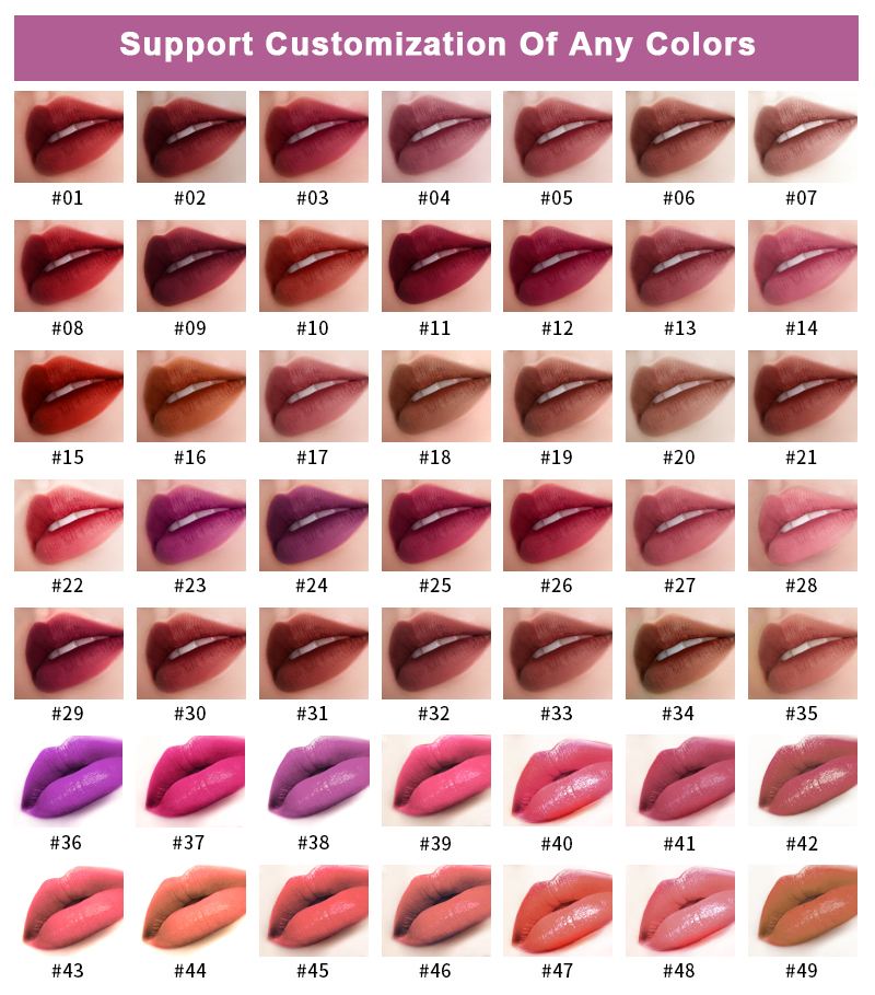 cosmetics makeup Vendor Custom High Pigment Shiny Glossy Vegan Private Label Liquid Lip Gloss