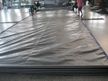 8*8mesh--16*14mesh medium PE tarp with waterproof and anti--UV,China tarpaulin manufacturer
