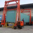 China 20ft 40ft shipping contaner handle tank oversize load staddle carrier lifter cargo container lifter from trailer to ground