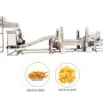 crispy sweet french fries  potato chips frying machine doritos production line