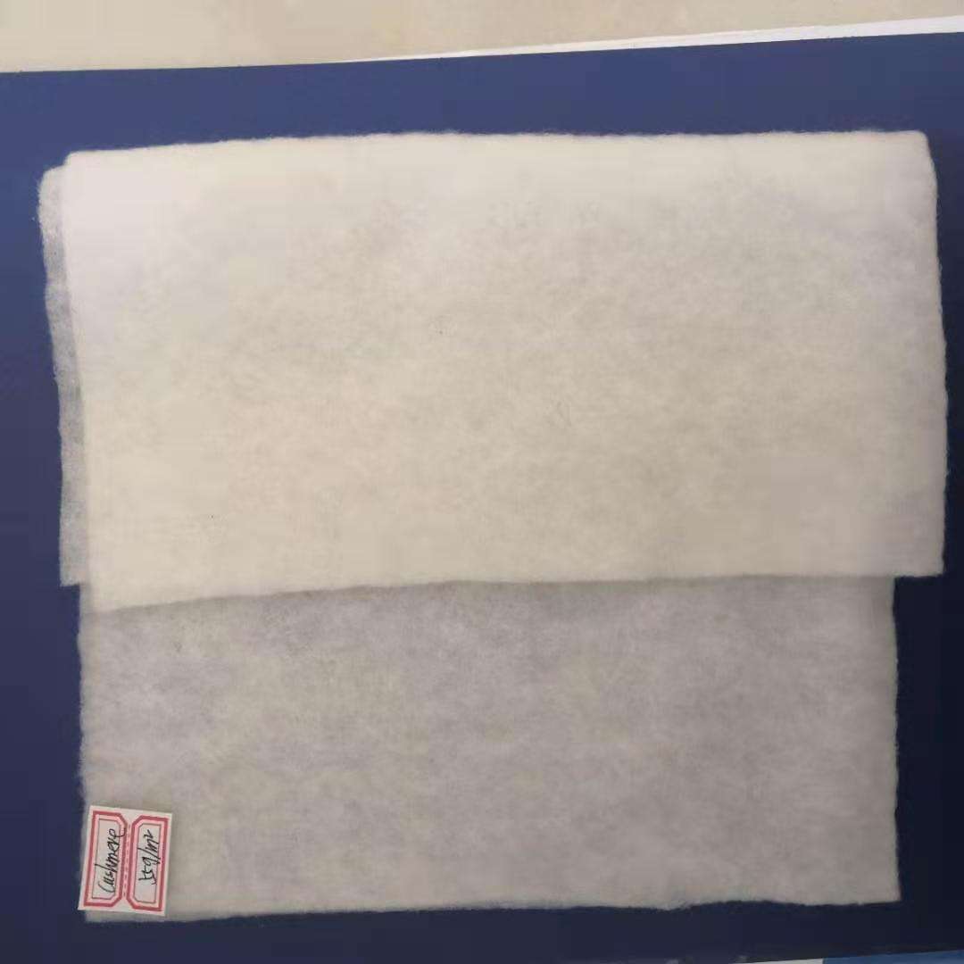 Non-Woven 100% Wool Cashmere Wadding /Batting For coat