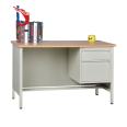 Steel office furniture 3 drawer Computer office desk with locking drawers