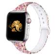 For iWatch Band Strap Silicone, Competatible with iWatch 1 2 3 4 5,  Cute Apple Watch Band Strap with Fadeless Printing
