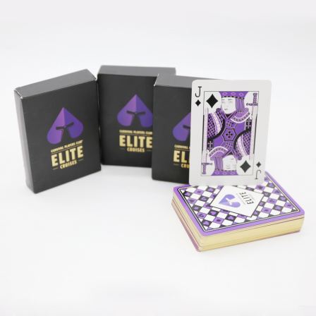 Free sample wholesale playing cards Custom logo ads poker printing advertising souvenir card with printed poker box