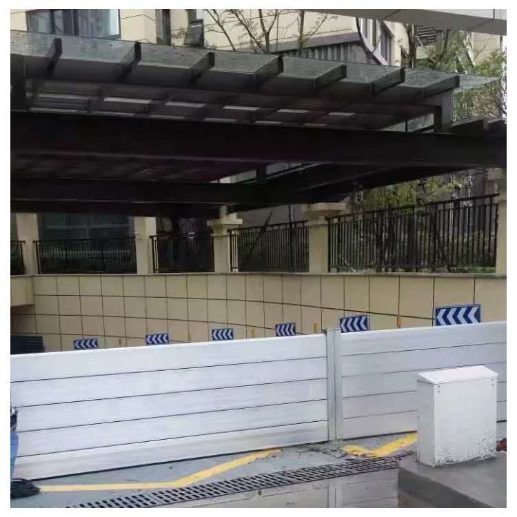 Durable Panel Garage Flood Barrier Shield for Flood Defence