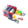 Hot selling high quality portable 1 ton wire rope electric hoist winch 200kg small electric winch 240V