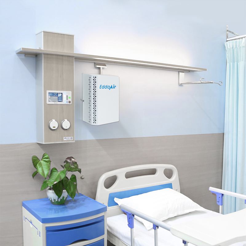efficient medical plasma air disinfecting machine against bacteria wall mounted air purifier for office home public use