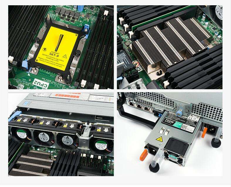 DELL R740 Server  CPU:2 x Intel Xeon Platinum 8180/RAM:256GB / SSD:2 x 480GB/HDD:4 x 900GB /2U Rack/ 3 years warranty