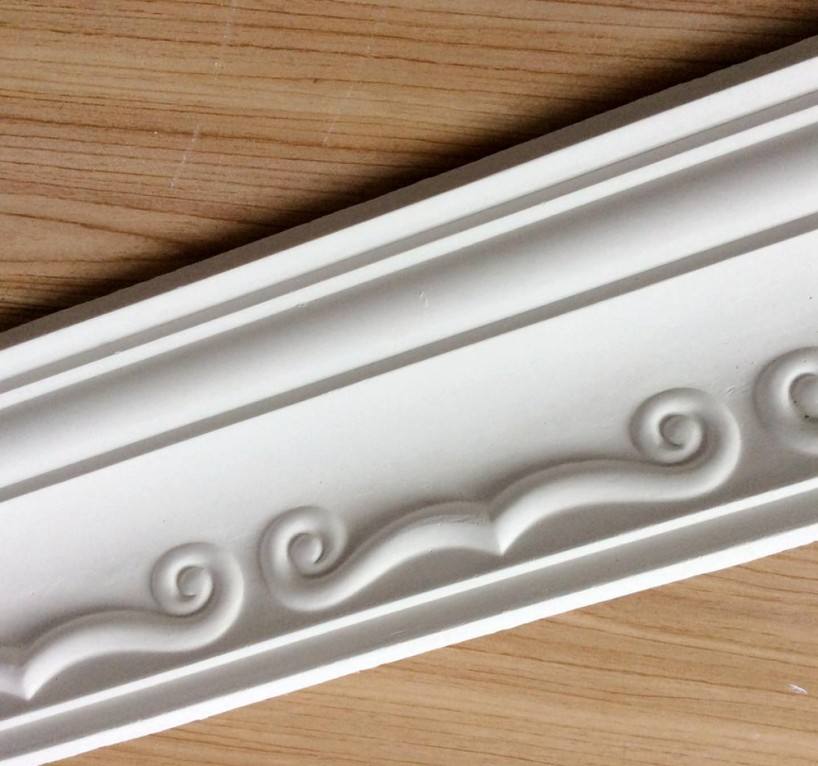 Interior Polyurethane Decorative Ceiling Cornice Panel PU Foam Crown Moulding