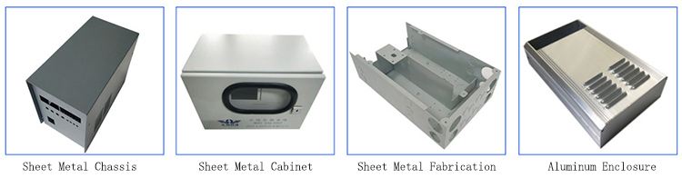Customized Aluminum/Stainless Steel Sheet Metal Stamping Electronic Housing, Box, Casing