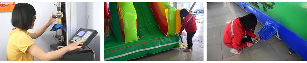 Outdoor safety garden play waterproof jumping castle for kids