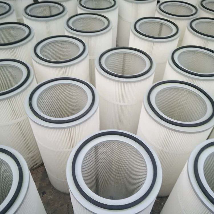 High Quality Spun Bond Polyester Cartridge Filter For Grinding Dust