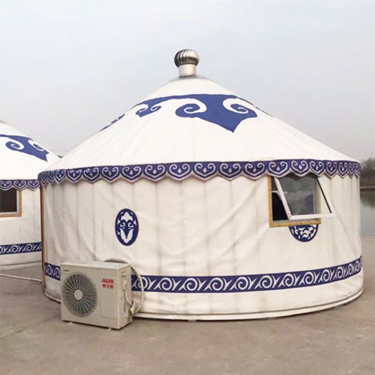 31 Square Meters Outdoor Luxury Mongolian Yurt safari tent