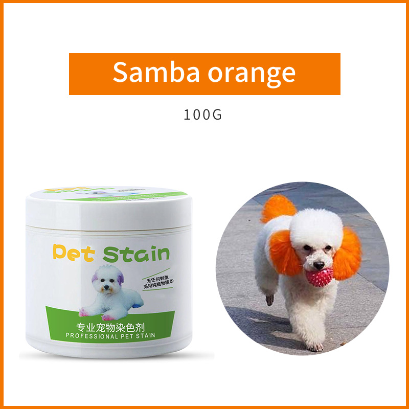 Profession pet hair color dye cream the most fashionable pet hair dye