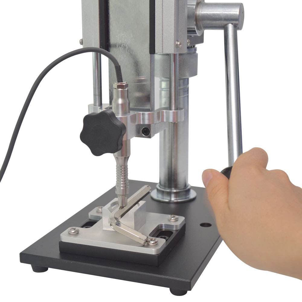 Linshang LS225+F500 Paint Gauge Plating Thickness Tester for Screws Bolts Coating Thickness of Electroplated Plating Clad Layer