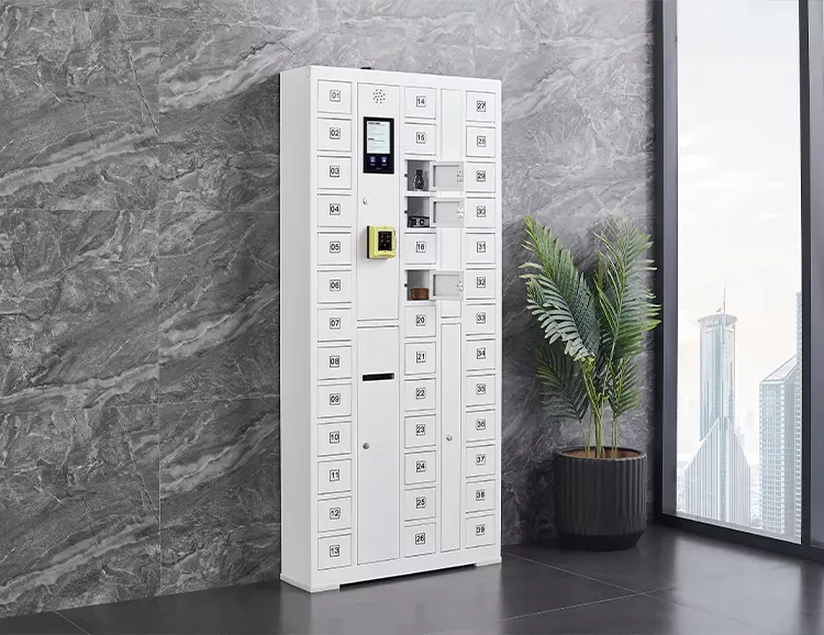 40 door Mobile phone charging locker  smart locker storage cabinet USB charging cabinet for public