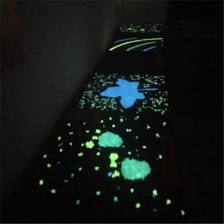 luminescent in the dark marble stones glow glass chips