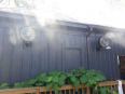 High pressure mist cooling systems water misting system