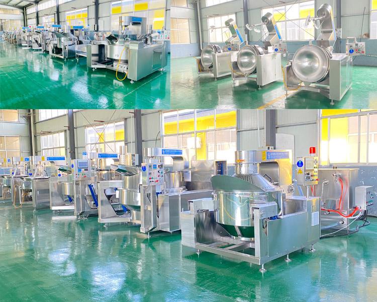 Factory Gas Fired Caramel Sauce Syrup Industrial Cooking Mixer Machine Electric Jacketed Kettle with Agitator Automatic Price
