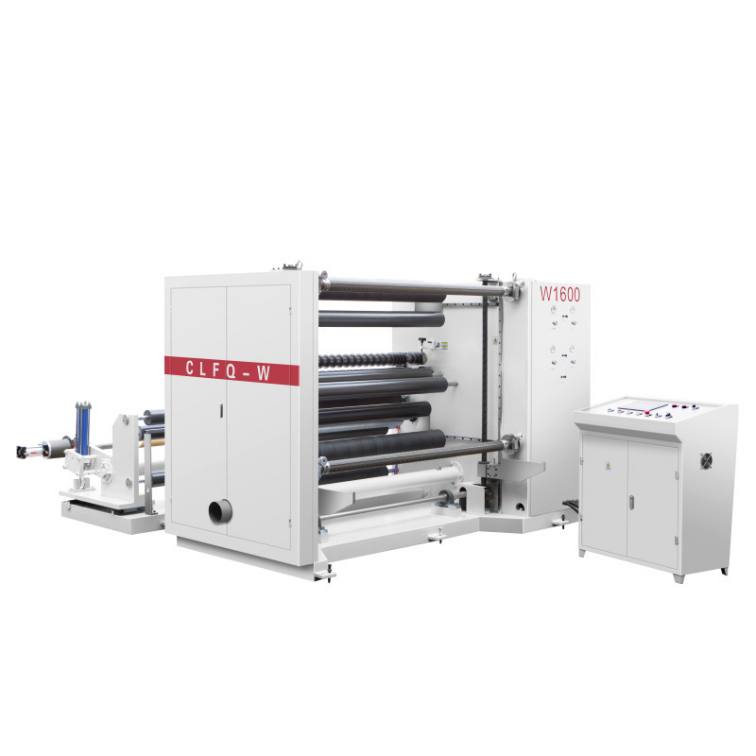 CLFQ-W computer high speed automatic slitting rewinding machine (automatic loading and unloading)