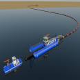 Cutter Dredger River Sea Machine Mining Machinery Mini Dredge for Gold Vessel Sand Suction Ship