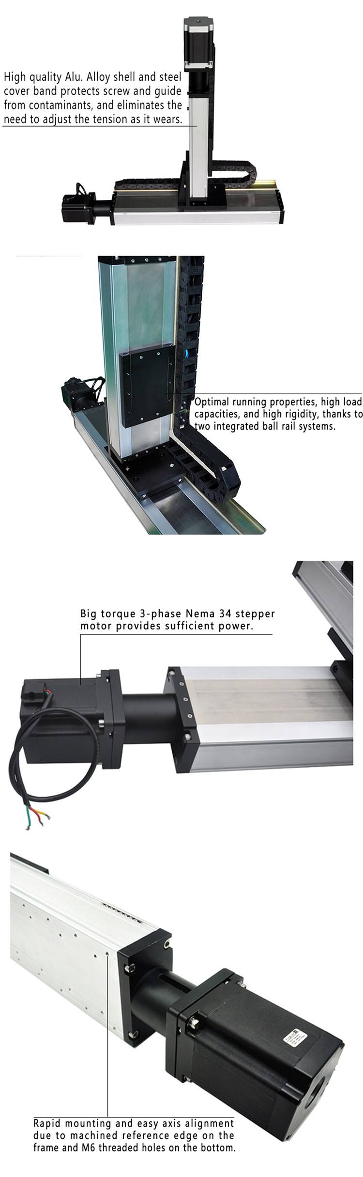 2 Axis Stage XY Table Vertical Linear Rail Guide Multi-axis Positioning System