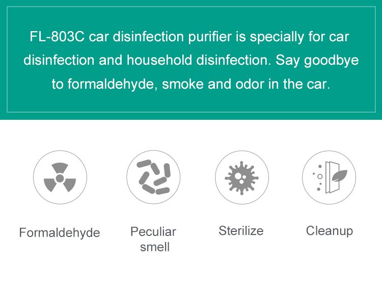 3g 12V,24V Car&Home Ozone Generator Air Purifier  ,kill bacteria and virus