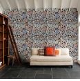Luxury non-woven pvc printed 3d roof WallPaper  ceiling adhesive 2018 modern home decor