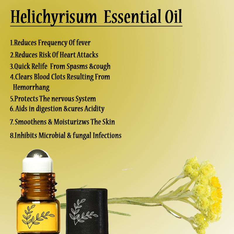 Wholesale Price Aromatherapy 100% Pure Organic Helichrysum Oil