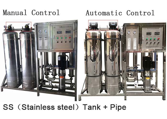 Automatic control 1T/H industrial ro distilled water treatment system plant