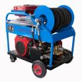 Gasoline engine drain pipe cleaner high pressure water jet blasting cleaning pump machine