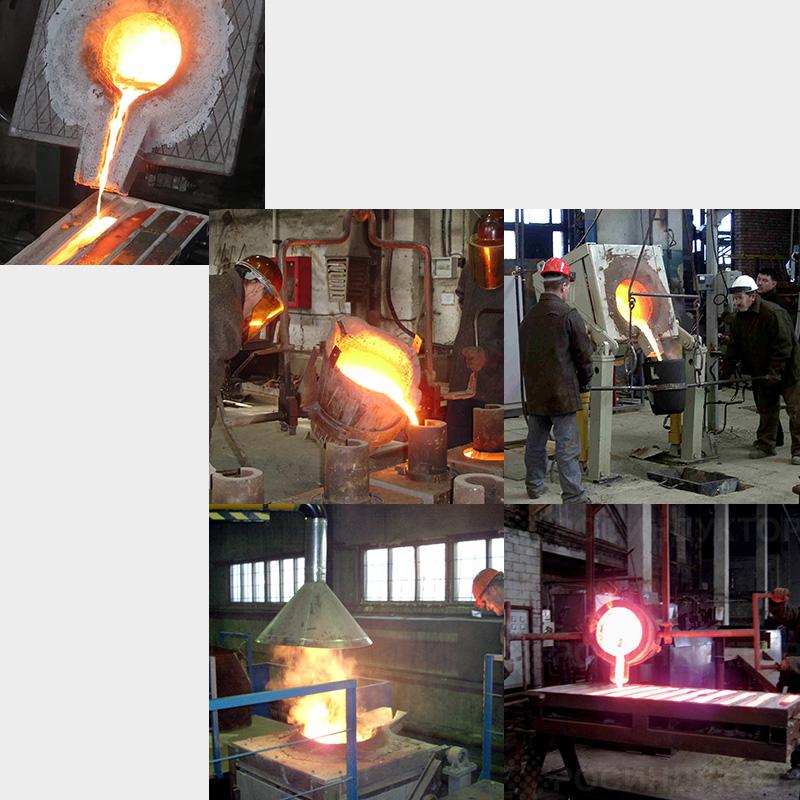 300 kg electric aluminum casting melting foundry furnace