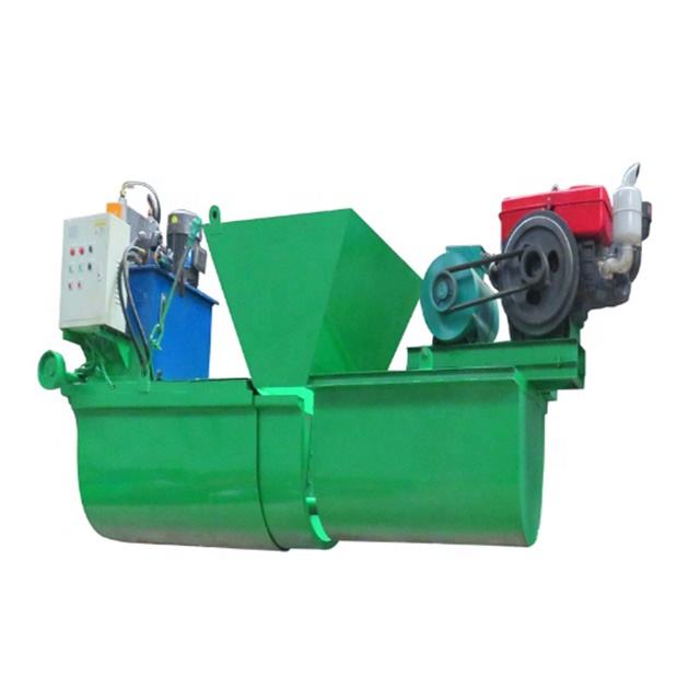 Land rectification railway ditch drainage water conservancy project concrete channel molding machine