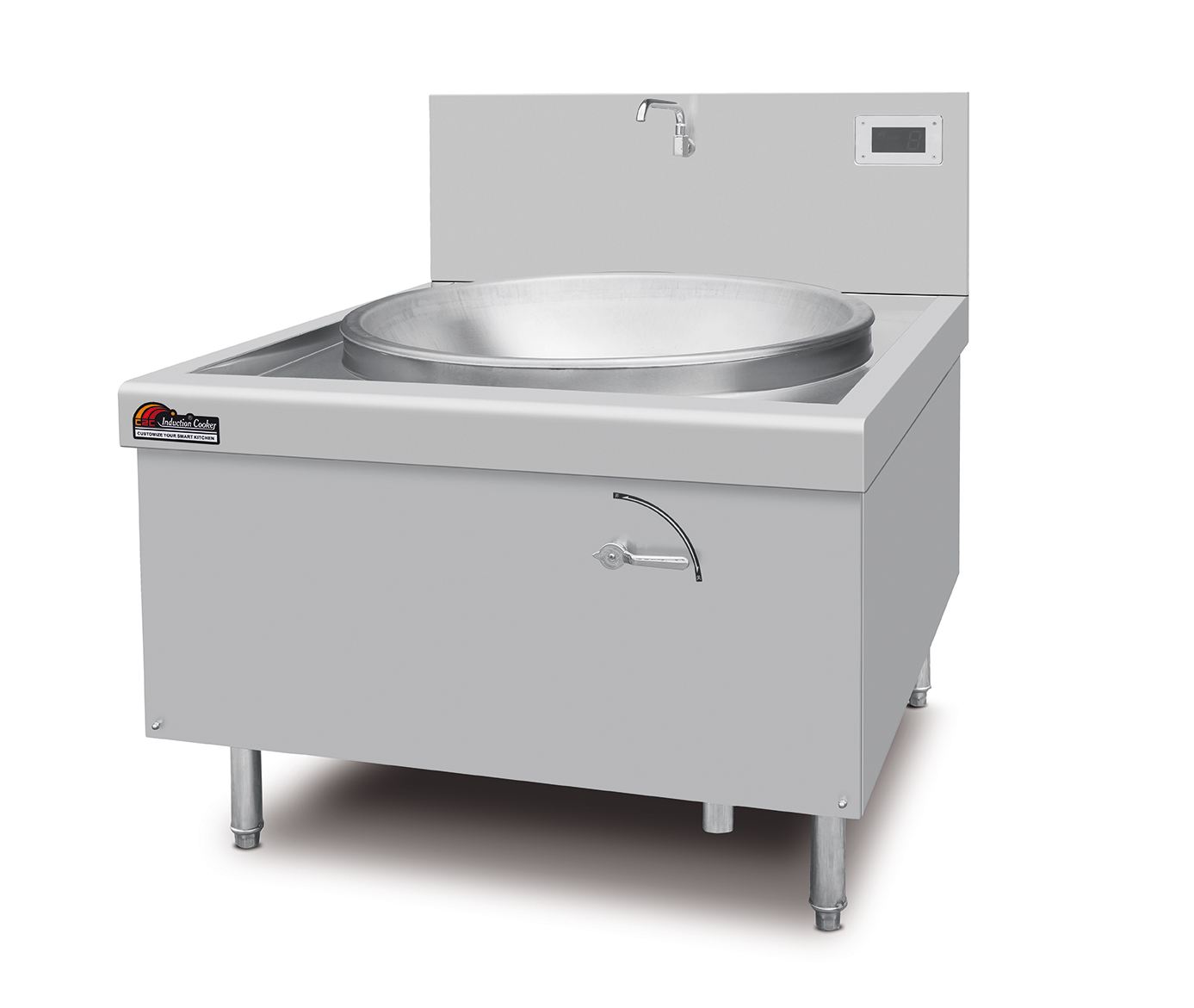 Multifunctional 100/150 Liter Tilt Skillets Soup Machine Commercial Kitchen Boiling Pan