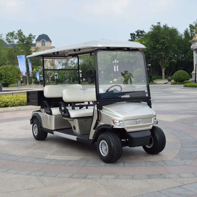 Four wheel small electric car 4 seater golf cart with CE certificate