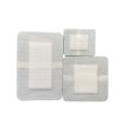 Adhesive non-woven dressing  with cotton pad in medical
