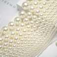 Wholesale multi - style ABS imitation pearl perforated pearl loose bead diy necklace pendant bracelet accessories