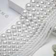 Wholesale multi - style ABS imitation pearl perforated pearl loose bead diy necklace pendant bracelet accessories